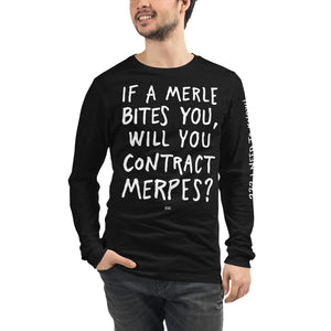 Open image in slideshow, ultimate merpes unisex long sleeve tee
