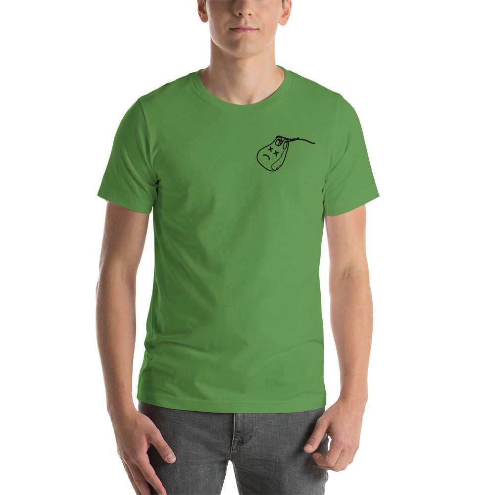 unisex t-shirt: plastic bag murdersport (BACK PRINT)