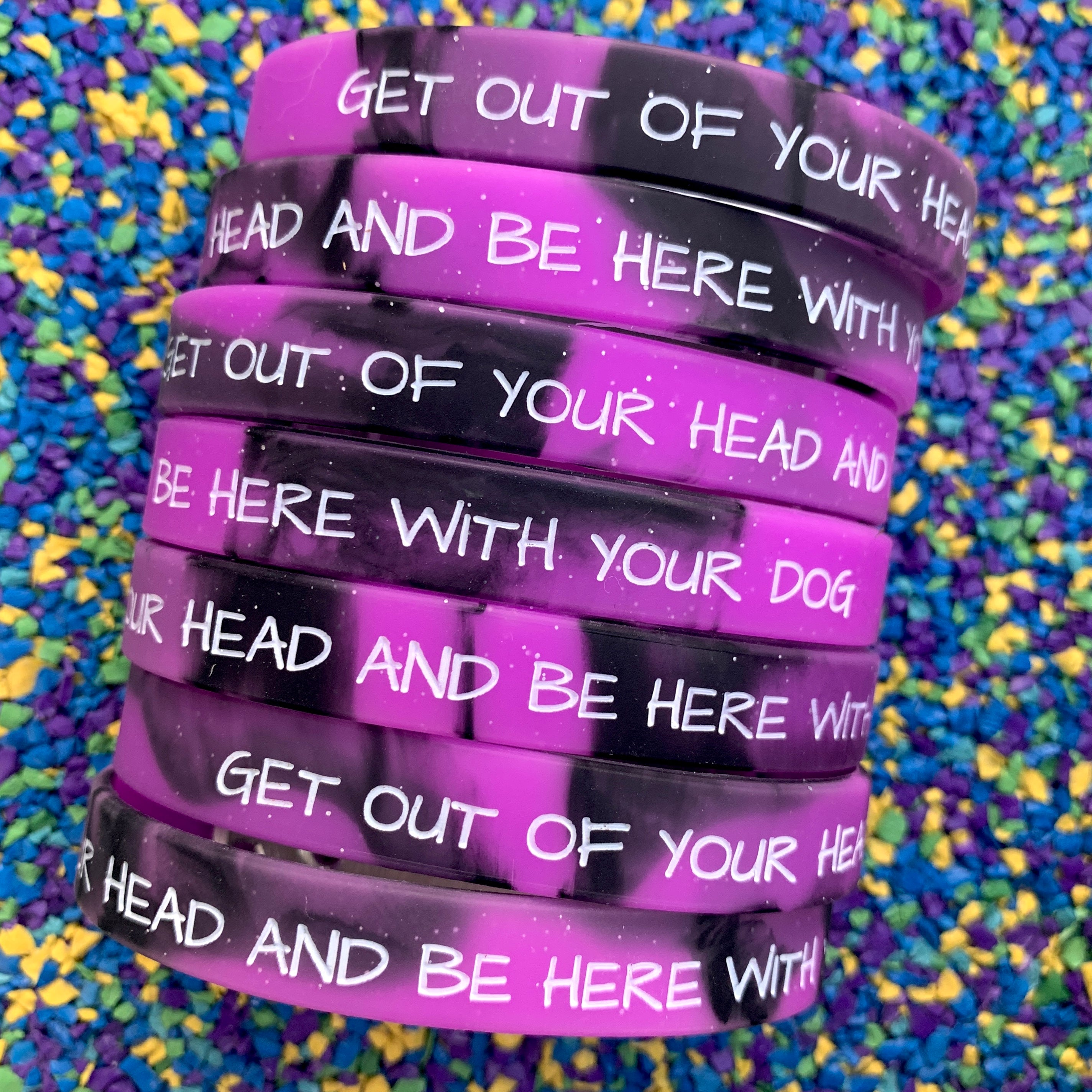 get out of your head wristband