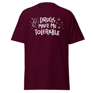 Open image in slideshow, classic solid colors t-shirt: tolerable
