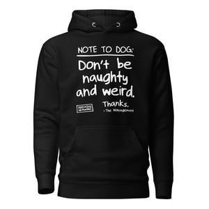 Open image in slideshow, unisex hoodie: naughty and weird
