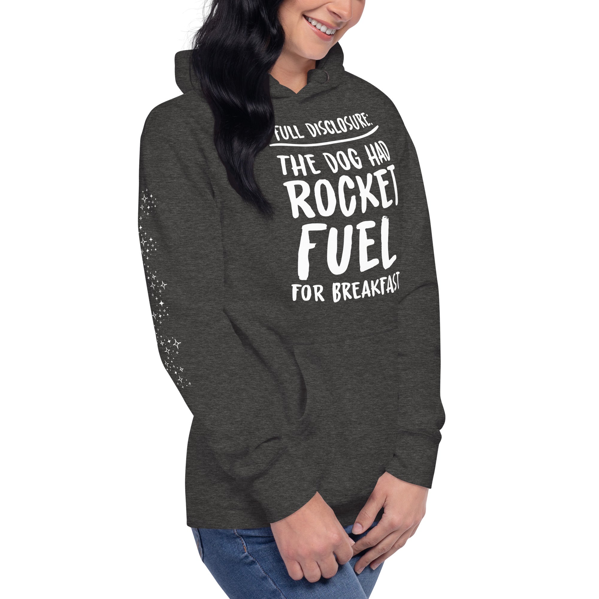 unisex hoodie: rocket fuel SUPER EDITION
