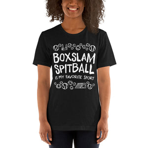 Open image in slideshow, unisex t-shirt: boxslam spitball
