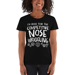 Open image in slideshow, women&#39;s crew neck: competitive nose wriggling
