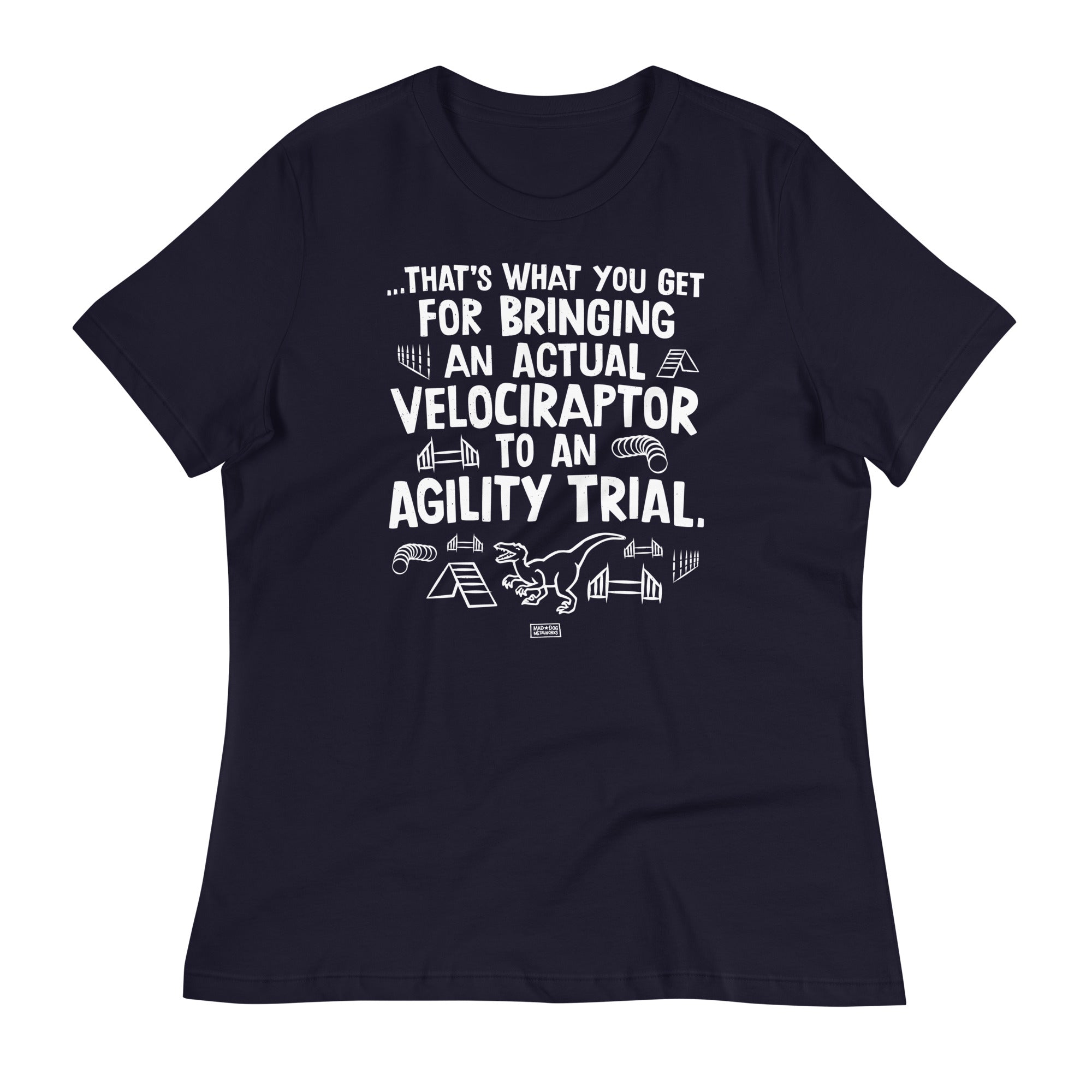 women's relaxed fit t-shirt: raptor agility